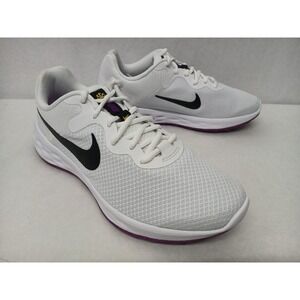 Nike Women's Revolution 6 NN Running Shoes DC3729-106 White Vivid Sulphur‎ Sz 10